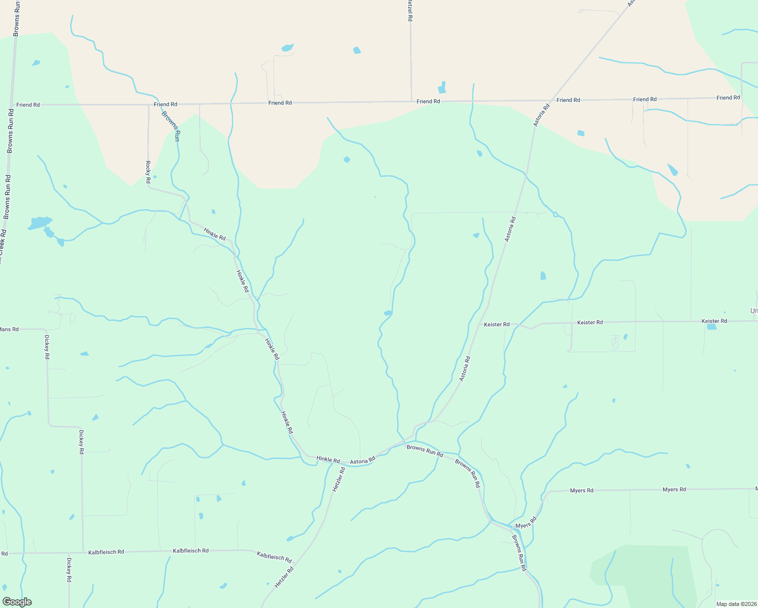 map of restaurants, bars, coffee shops, grocery stores, and more near 13100 Prichard Road in Germantown
