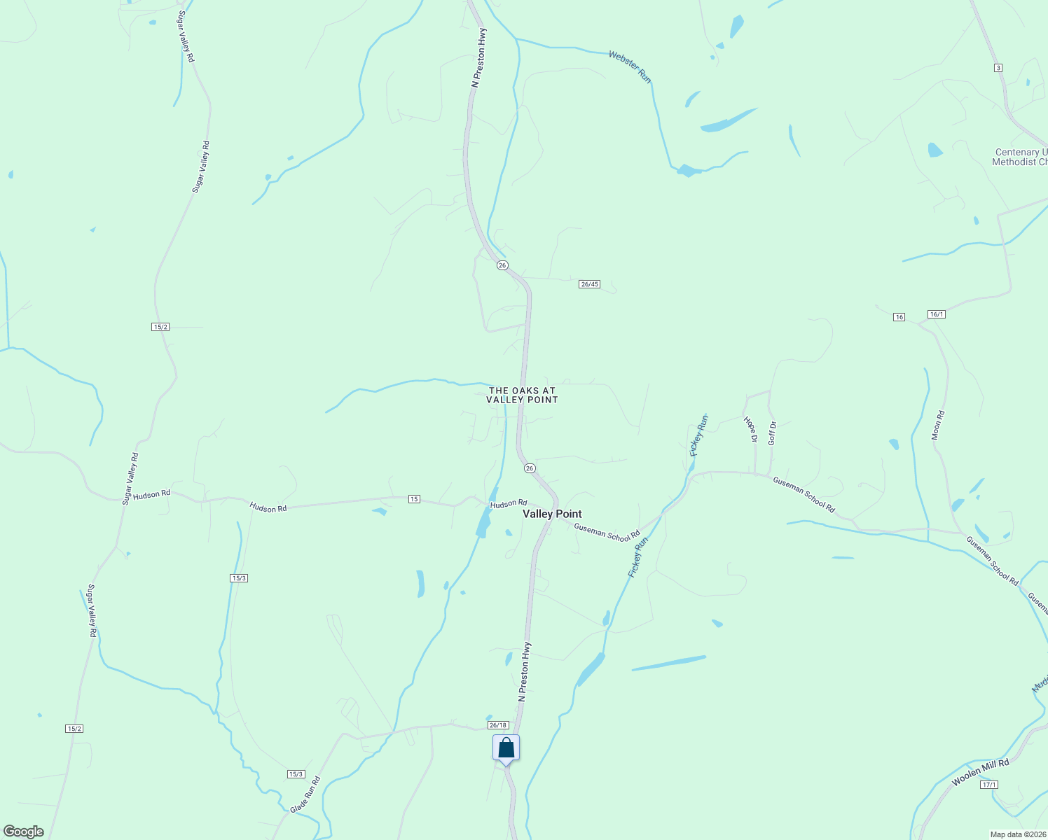 map of restaurants, bars, coffee shops, grocery stores, and more near 9770 North Preston Highway in Albright