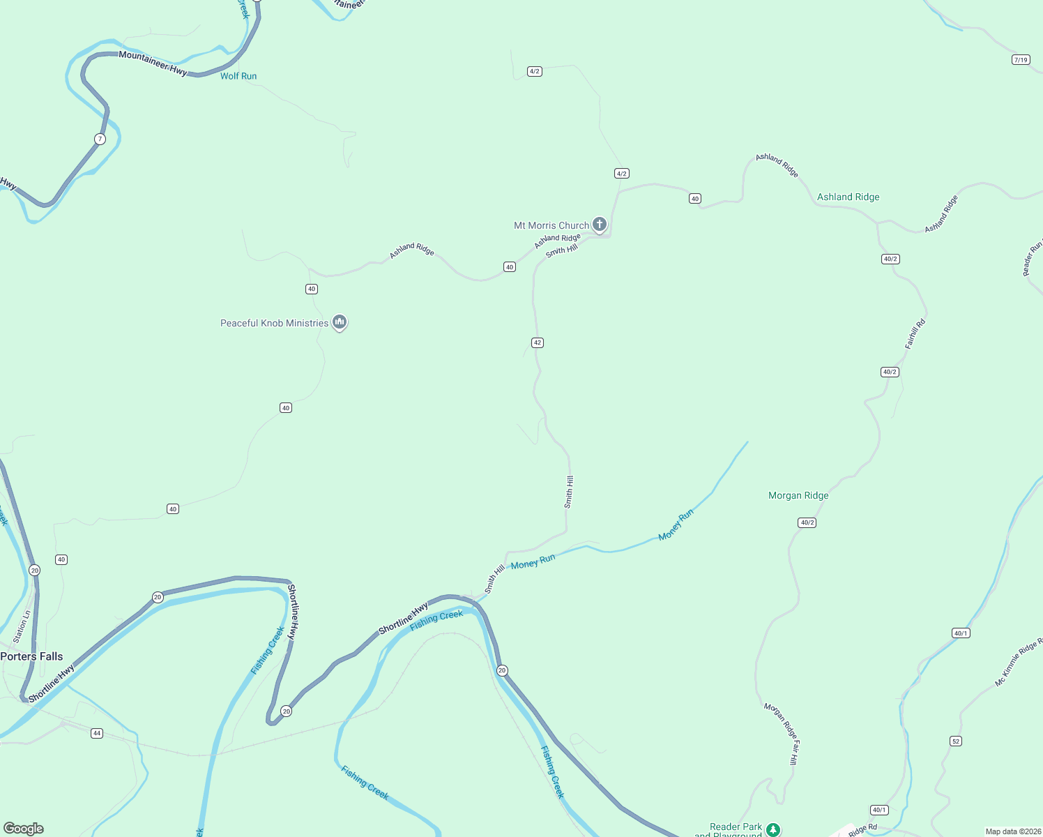 map of restaurants, bars, coffee shops, grocery stores, and more near 875 Smith Hill in Reader
