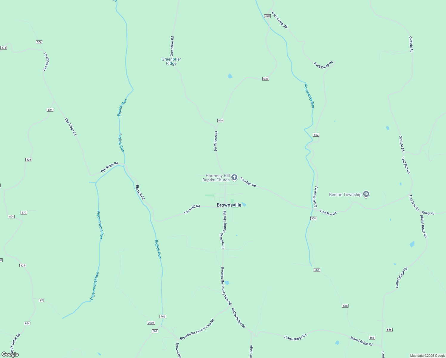 map of restaurants, bars, coffee shops, grocery stores, and more near 40984 Greenbrier Road in Matamoras