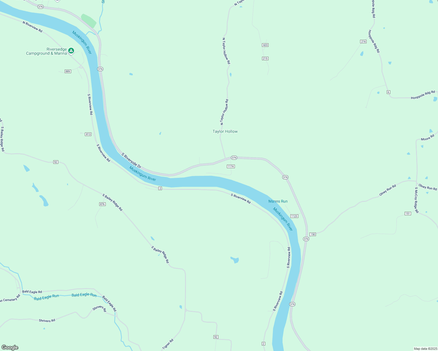 map of restaurants, bars, coffee shops, grocery stores, and more near 1516 Hanwood Drive in McConnelsville