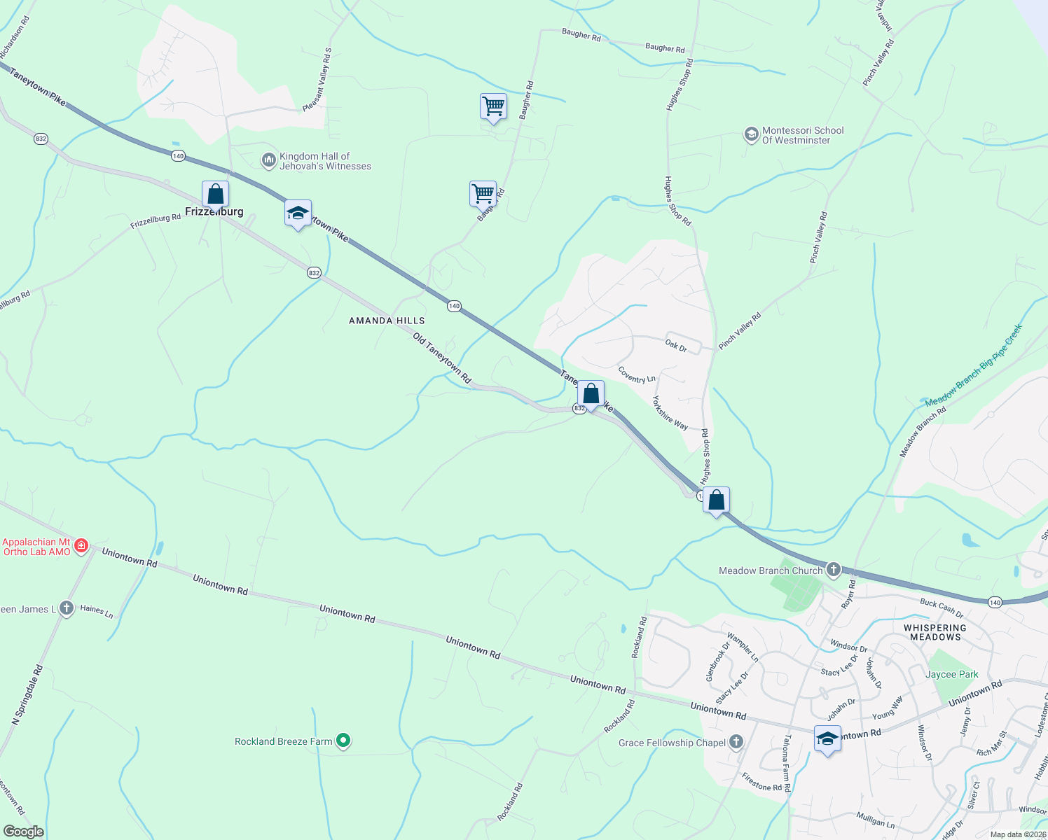 map of restaurants, bars, coffee shops, grocery stores, and more near 788 Erikasview Drive in Westminster