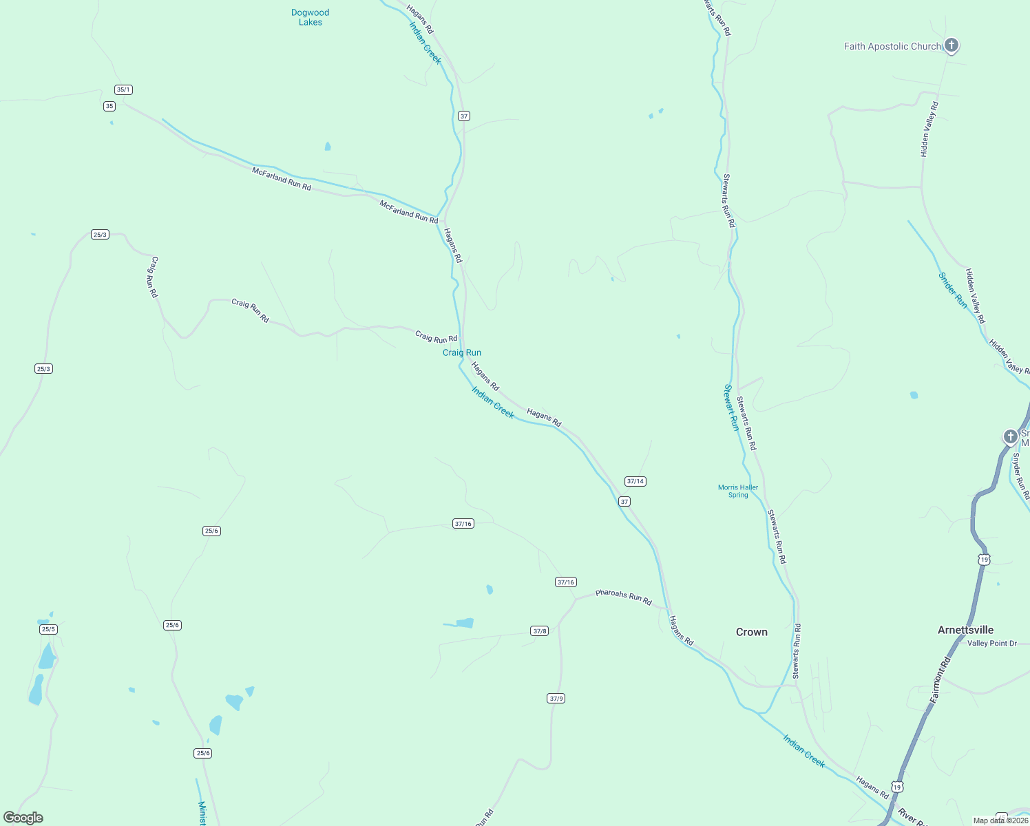 map of restaurants, bars, coffee shops, grocery stores, and more near 817 Hagans Road in Rivesville