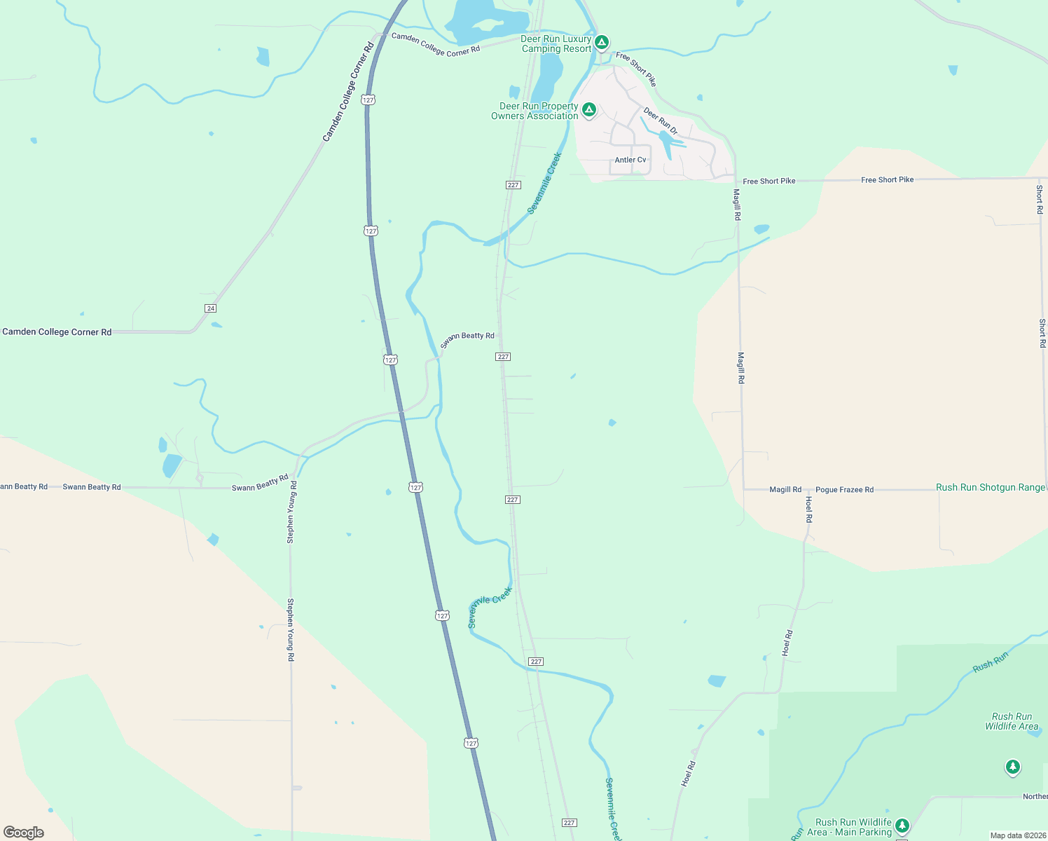 map of restaurants, bars, coffee shops, grocery stores, and more near 50 Maple Grove Rd in Camden