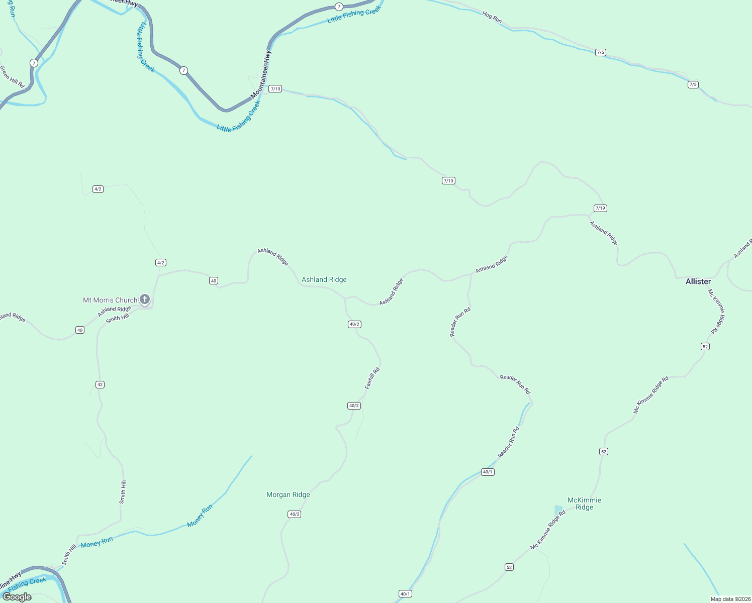 map of restaurants, bars, coffee shops, grocery stores, and more near 4796 Ashland Ridge in New Martinsville