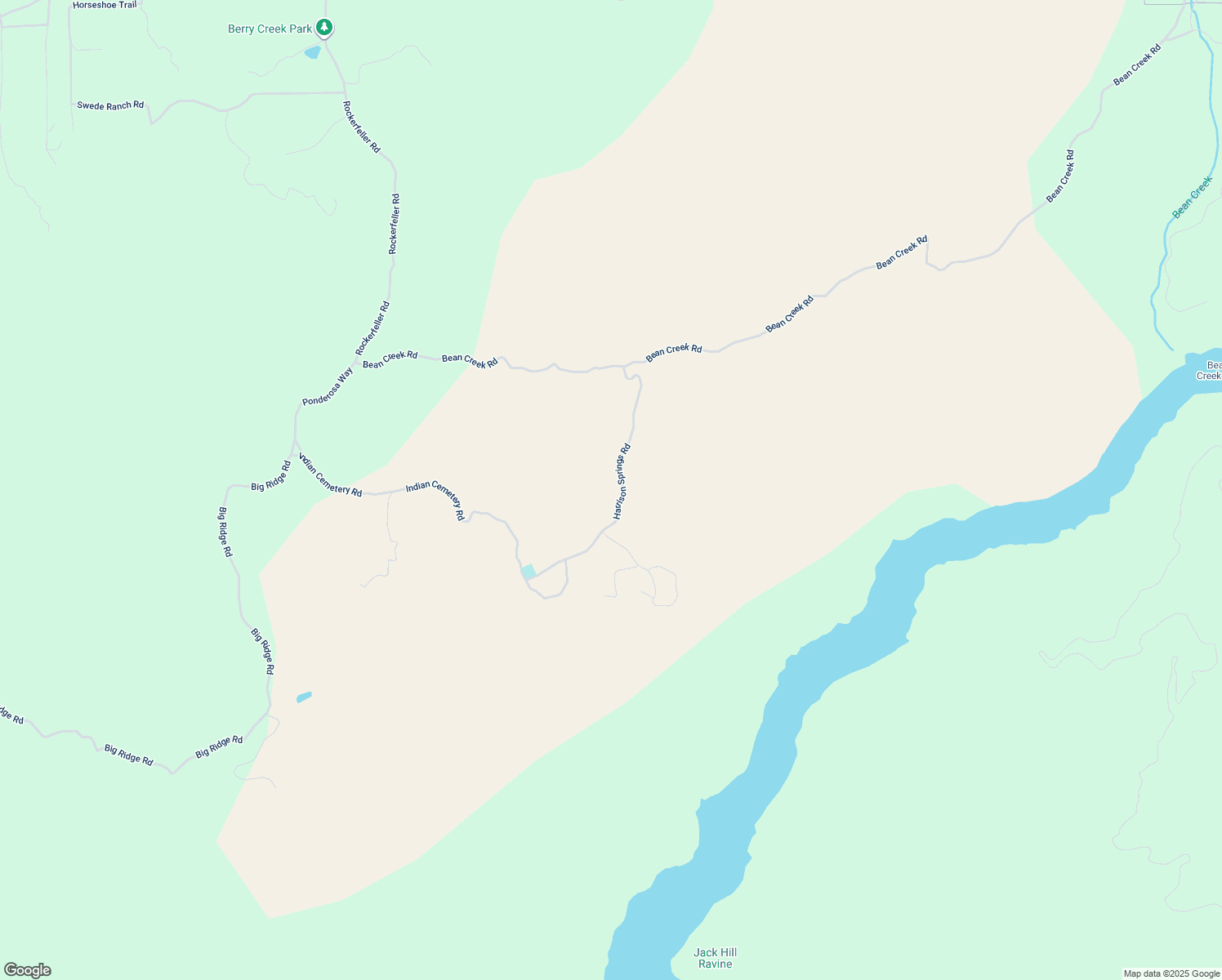 map of restaurants, bars, coffee shops, grocery stores, and more near 186 Harrison Springs Road in Berry Creek