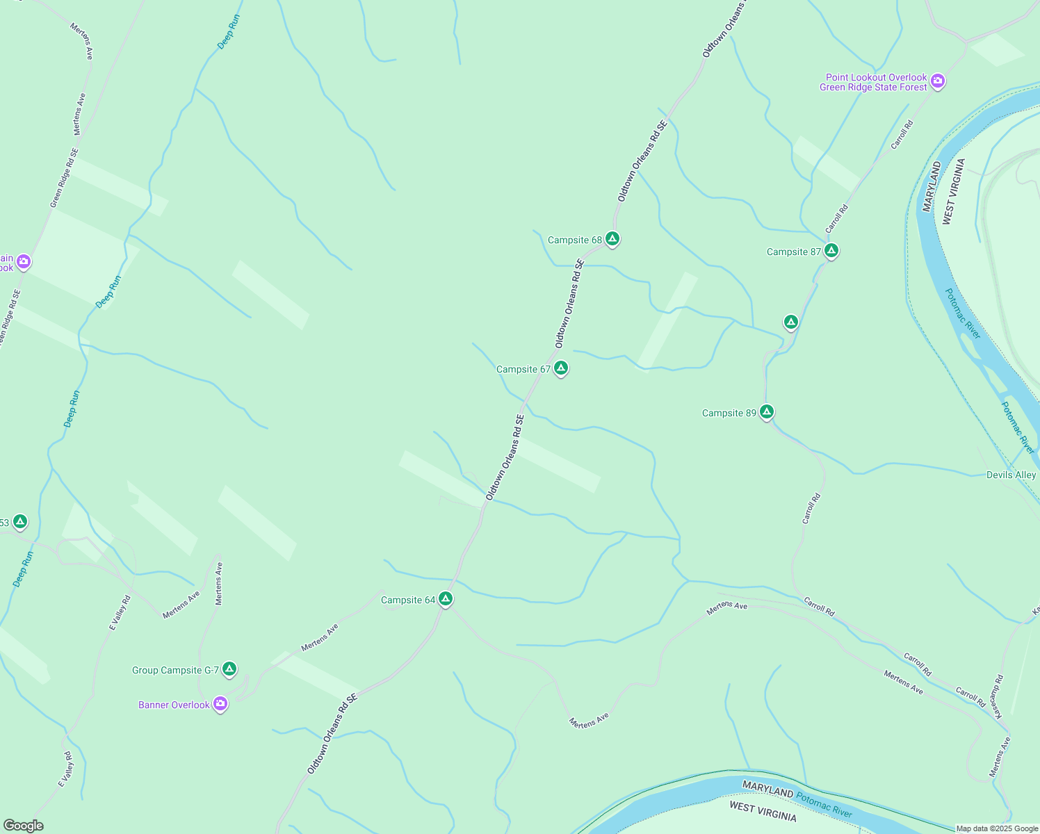 21766 Oldtown Orleans Road Southeast, Little Orleans MD Walk Score