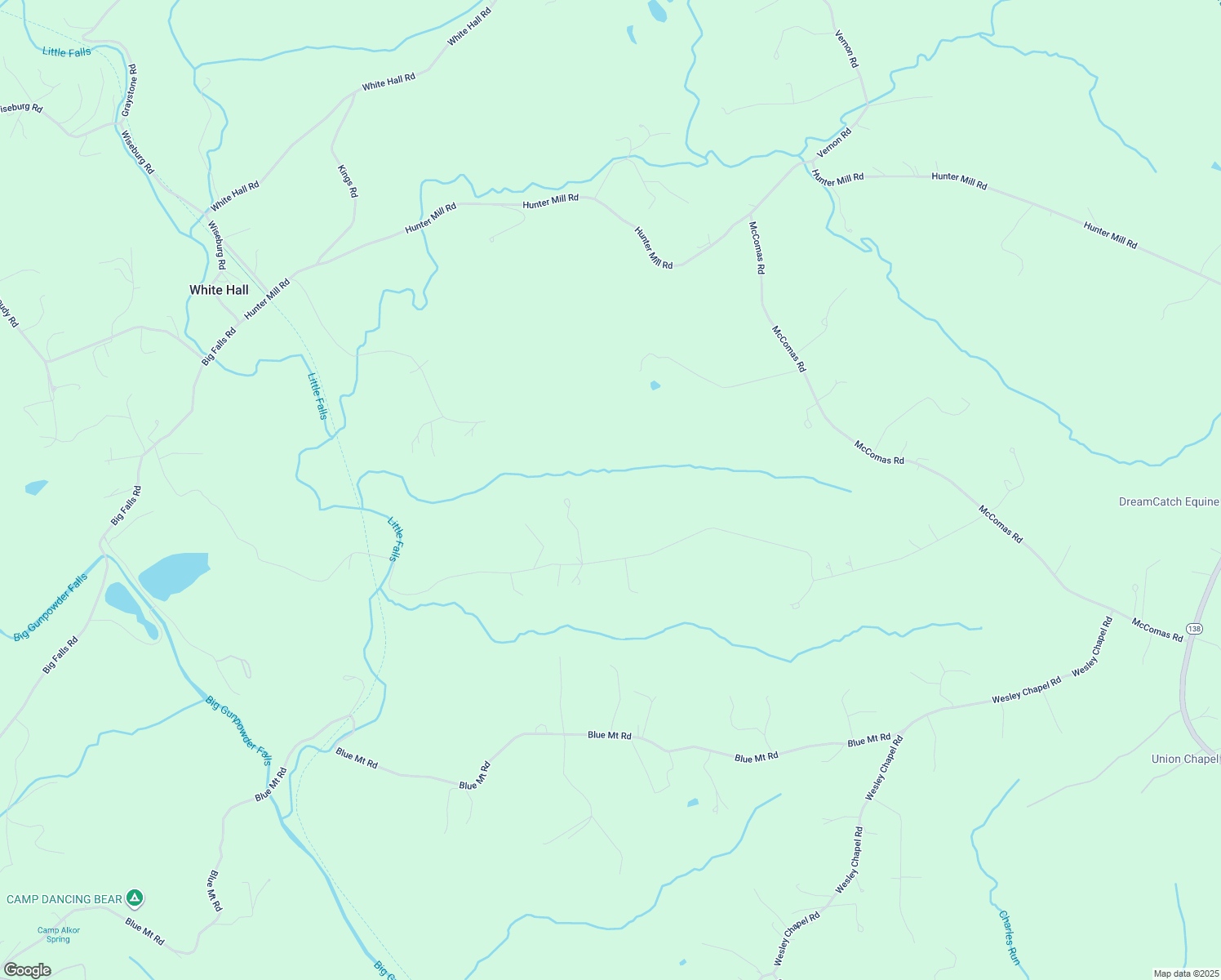 map of restaurants, bars, coffee shops, grocery stores, and more near 2016 Wilson Road in White Hall