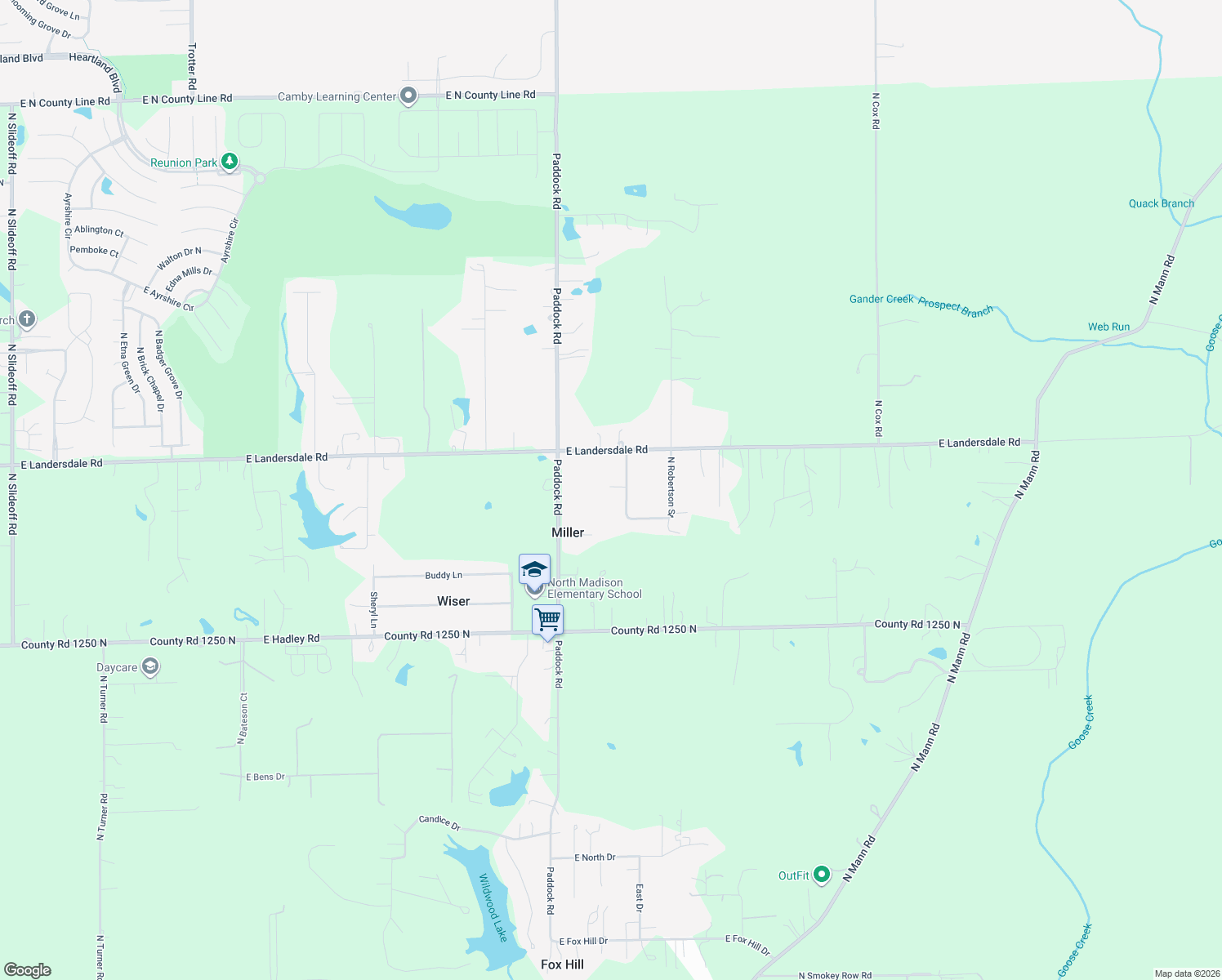 map of restaurants, bars, coffee shops, grocery stores, and more near 12888 North Robertson Street in Morgan County