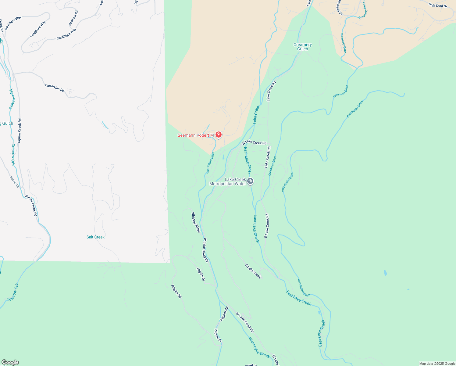 map of restaurants, bars, coffee shops, grocery stores, and more near 325 Eagle Crest Road in Edwards