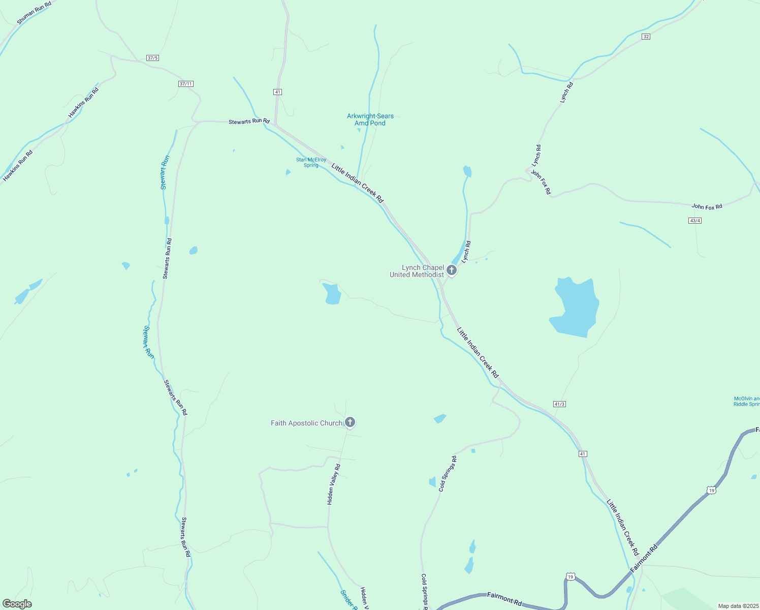 map of restaurants, bars, coffee shops, grocery stores, and more near 146 Eddy Road in Morgantown