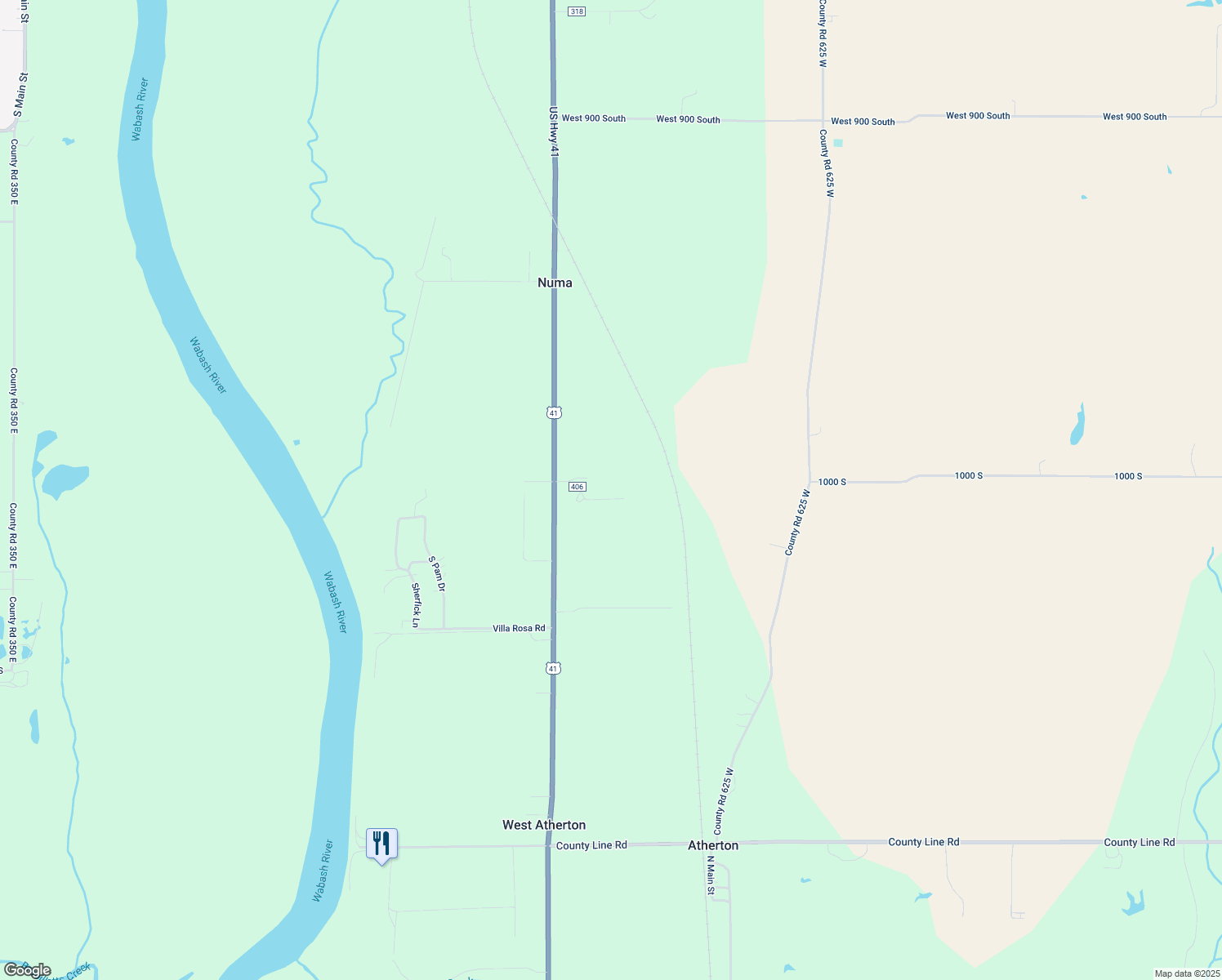 map of restaurants, bars, coffee shops, grocery stores, and more near 6832 Tuberosa Road in Rosedale