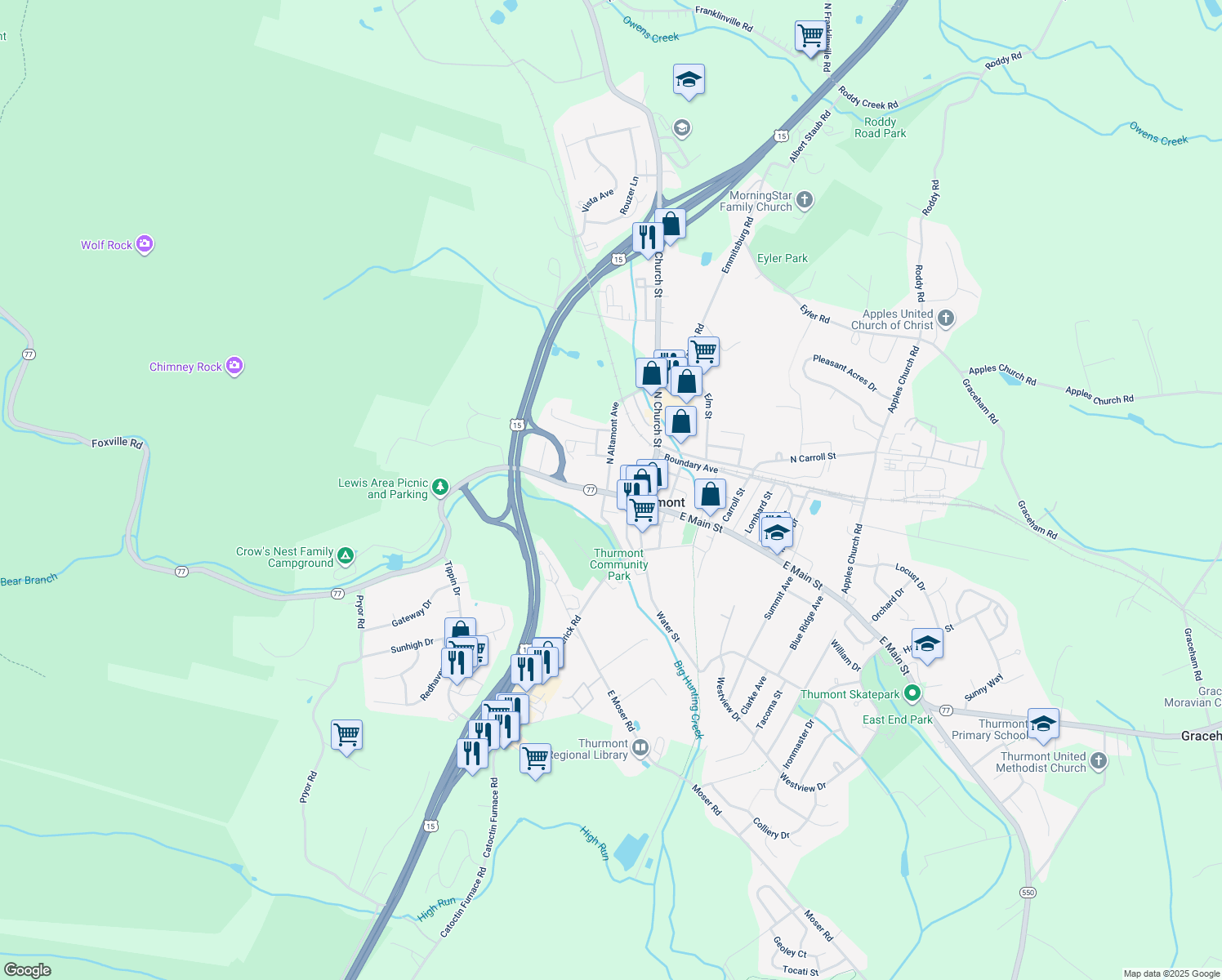27 West Main Street, Thurmont MD Walk Score