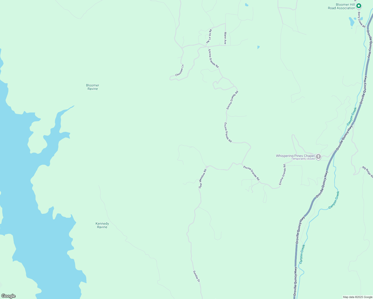 map of restaurants, bars, coffee shops, grocery stores, and more near 195 Lonesome Dove Circle in Berry Creek