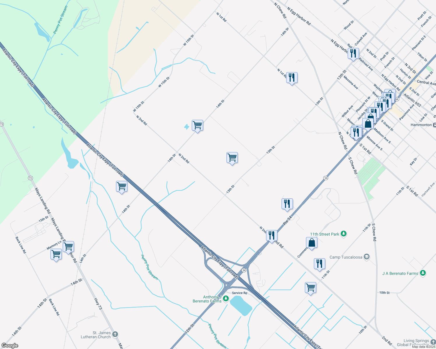 891 13th Street, Hammonton NJ Walk Score