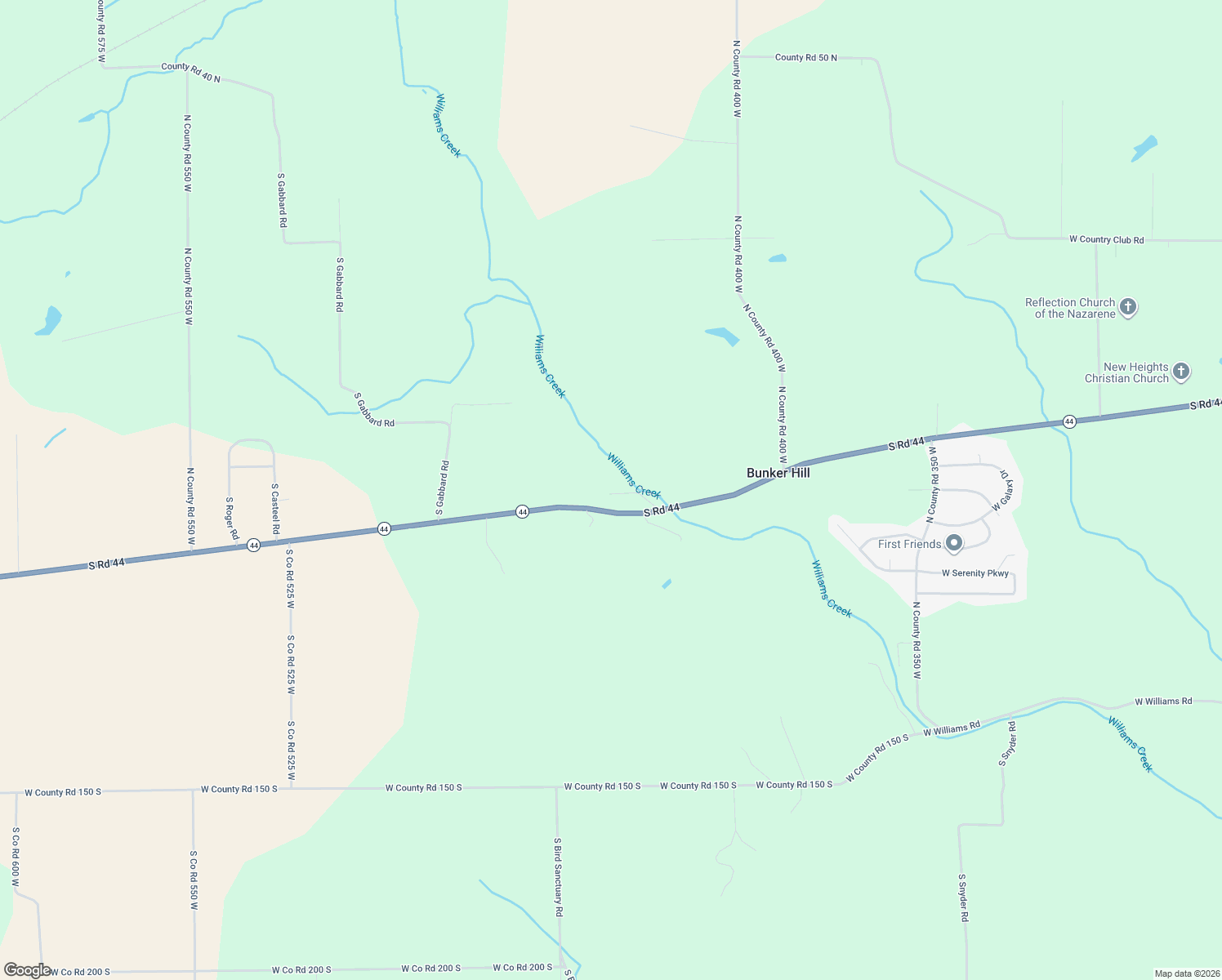 map of restaurants, bars, coffee shops, grocery stores, and more near 4246 Indiana 44 in Connersville
