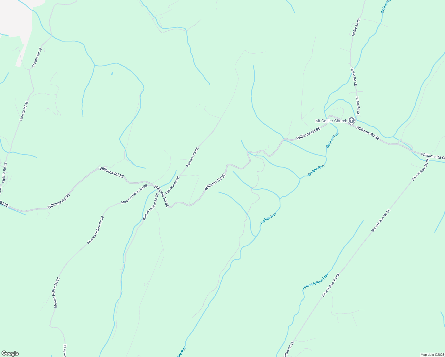 map of restaurants, bars, coffee shops, grocery stores, and more near 15099 Williams Road Southeast in Cumberland