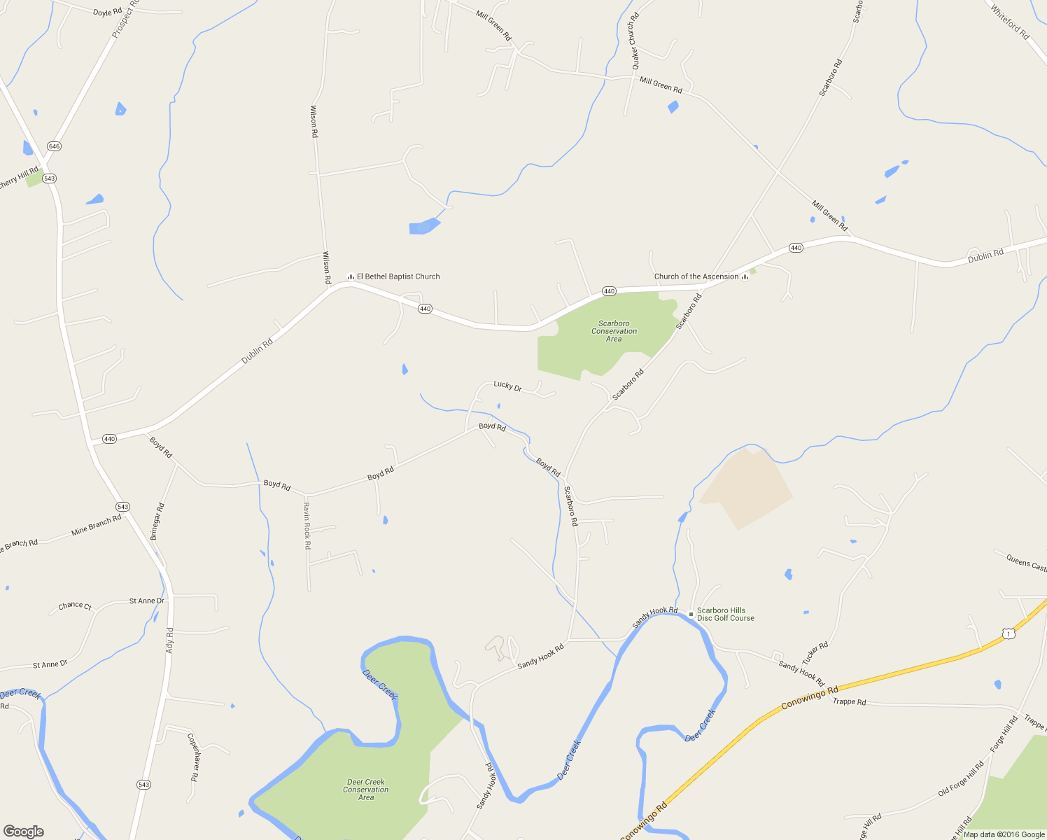 map of restaurants, bars, coffee shops, grocery stores, and more near 3241 Lucky Drive in Street