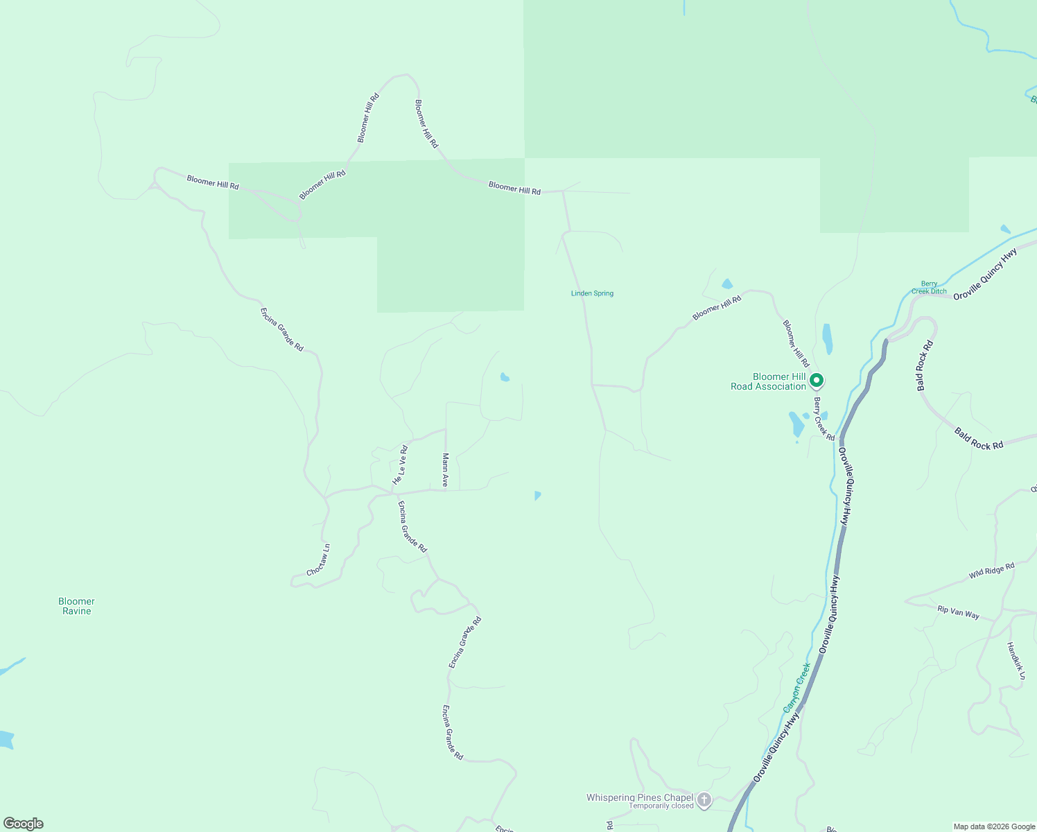 map of restaurants, bars, coffee shops, grocery stores, and more near 35 Yancy Terrace in Berry Creek