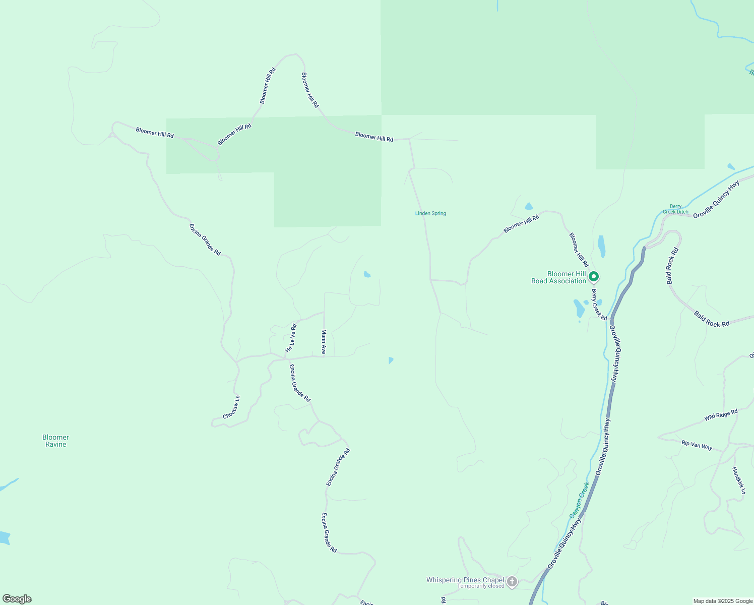 map of restaurants, bars, coffee shops, grocery stores, and more near 35 Yancy Terrace in Berry Creek