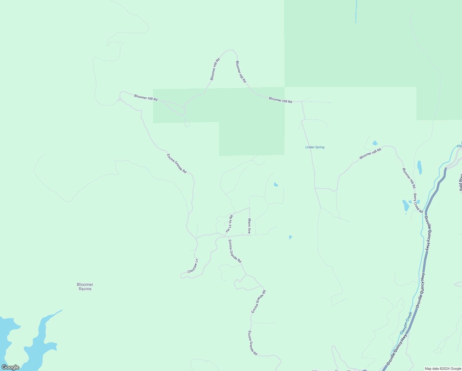map of restaurants, bars, coffee shops, grocery stores, and more near 185 He Le Ve Road in Berry Creek