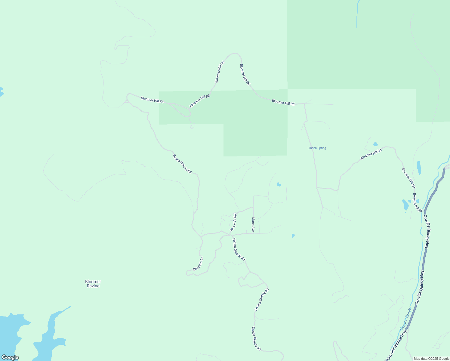 map of restaurants, bars, coffee shops, grocery stores, and more near 191 Ruiz Road in Berry Creek