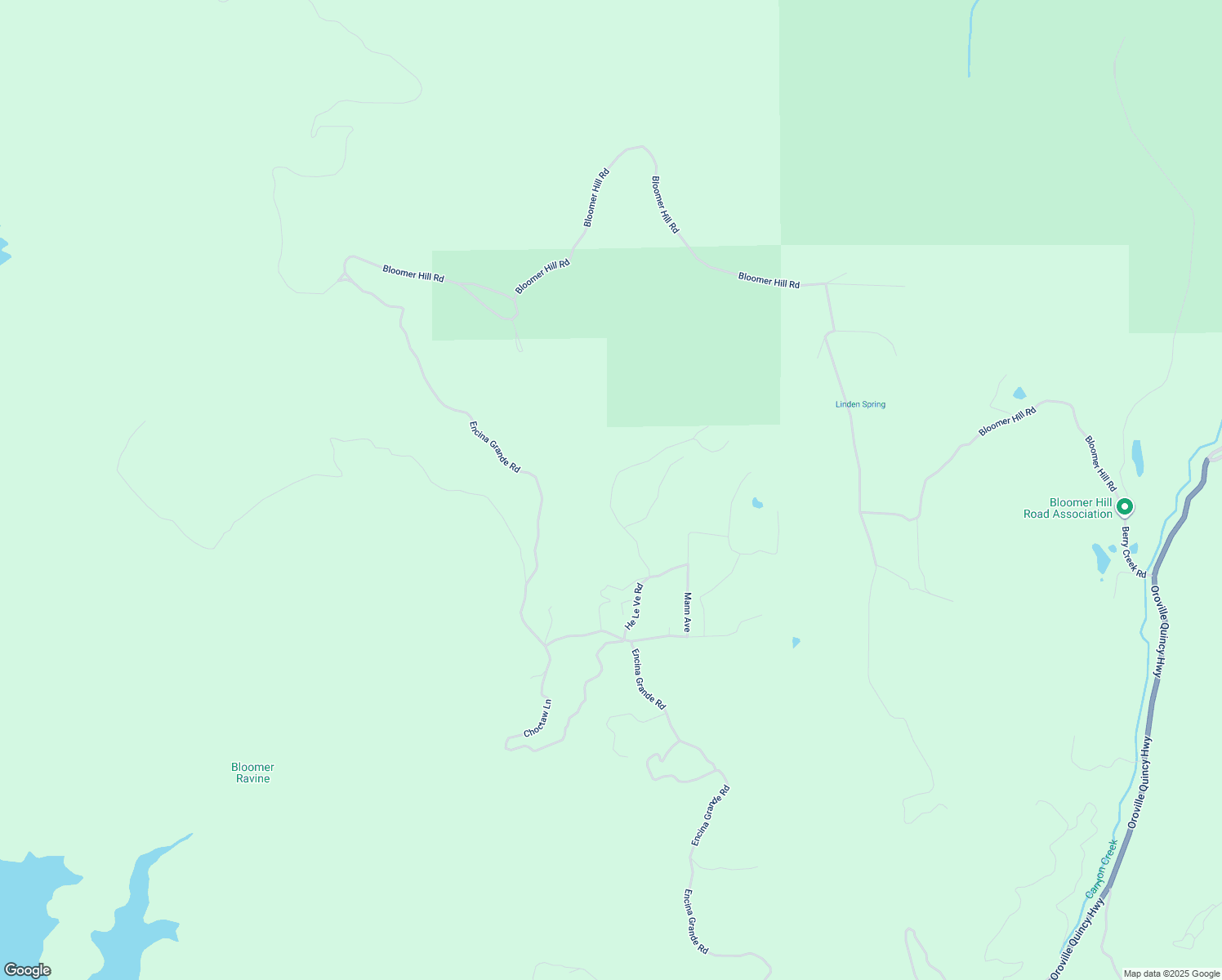 map of restaurants, bars, coffee shops, grocery stores, and more near 191 Ruiz Road in Berry Creek