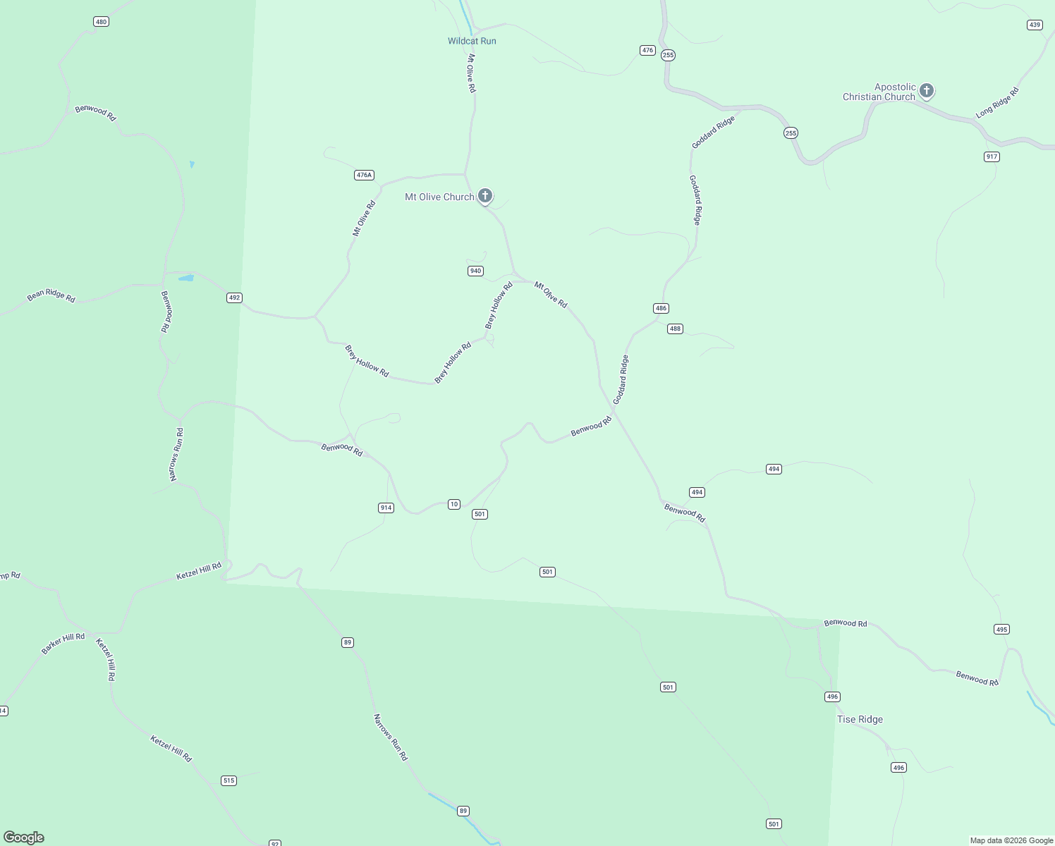 map of restaurants, bars, coffee shops, grocery stores, and more near 47942 Benwood Road in Sardis