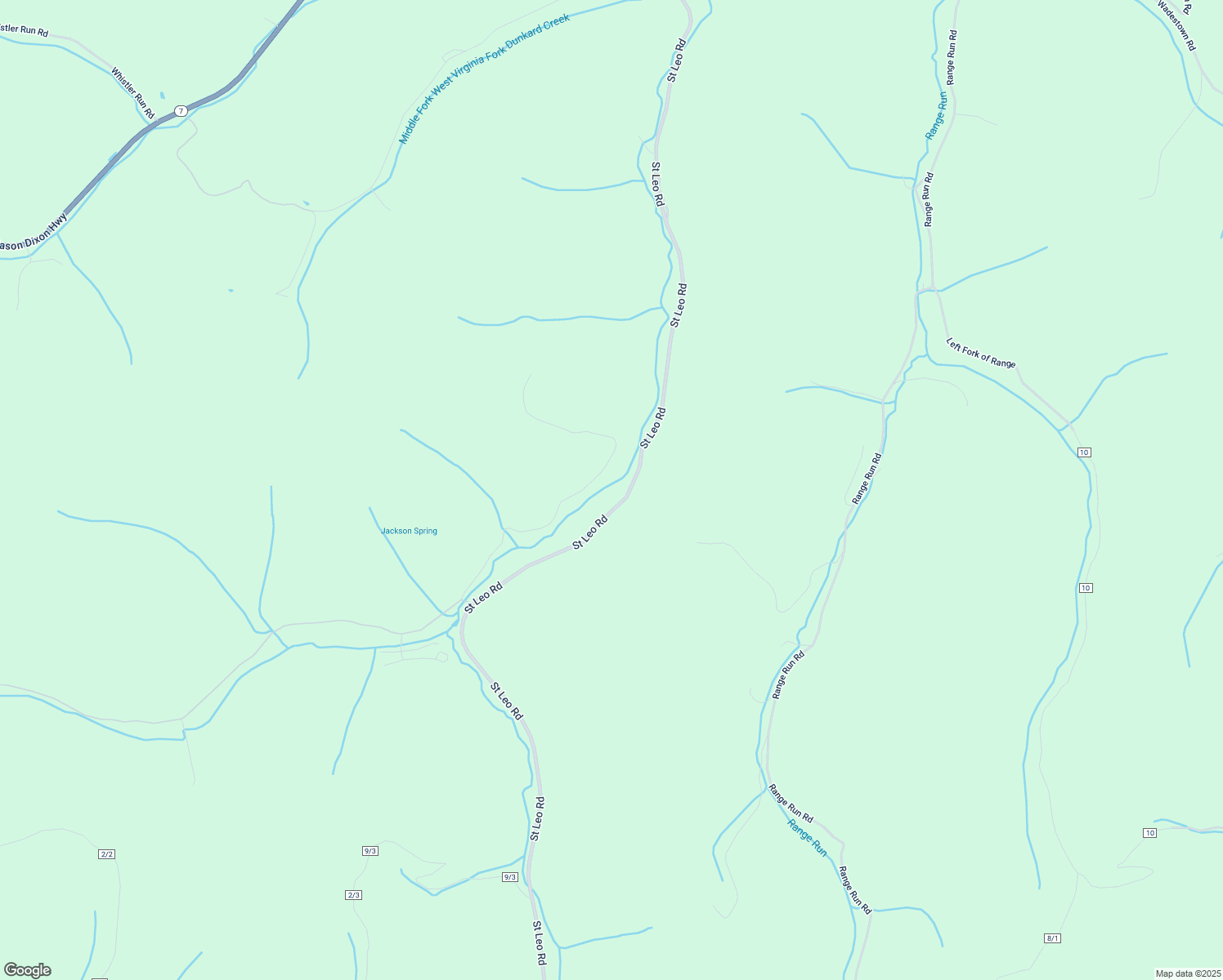 map of restaurants, bars, coffee shops, grocery stores, and more near 891 Saint Leo Road in Burton