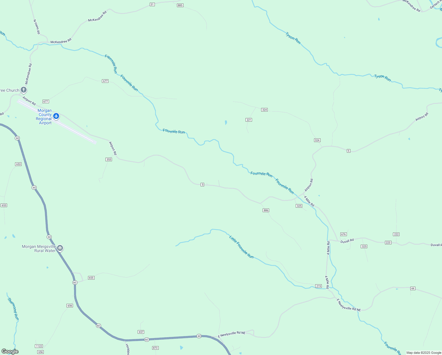 map of restaurants, bars, coffee shops, grocery stores, and more near Kester Drive in McConnelsville