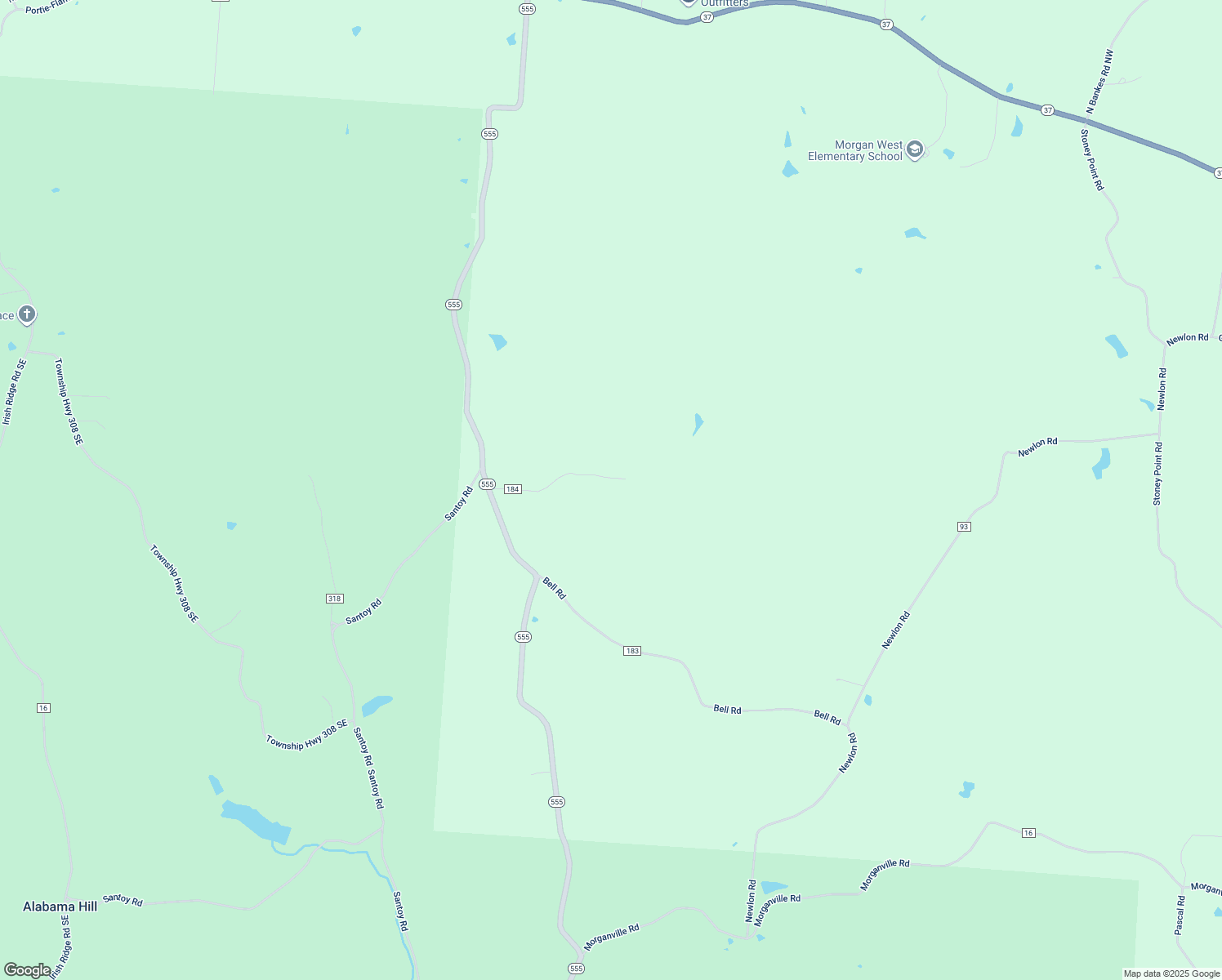 map of restaurants, bars, coffee shops, grocery stores, and more near 9490 Beaver Lane in Malta