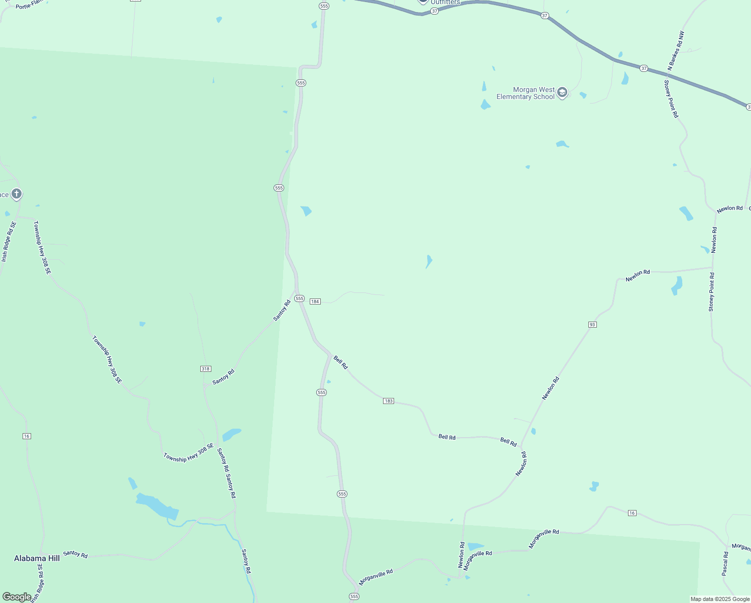 map of restaurants, bars, coffee shops, grocery stores, and more near 9490 Beaver Lane in Malta