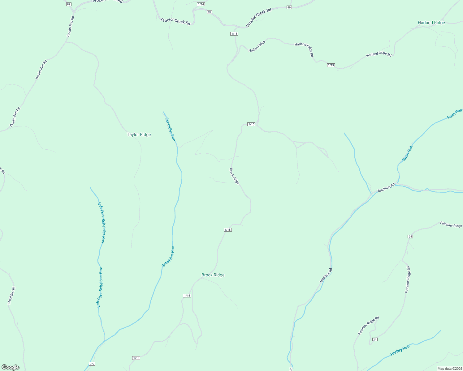 map of restaurants, bars, coffee shops, grocery stores, and more near 2663 County Road 1/15 in New Martinsville