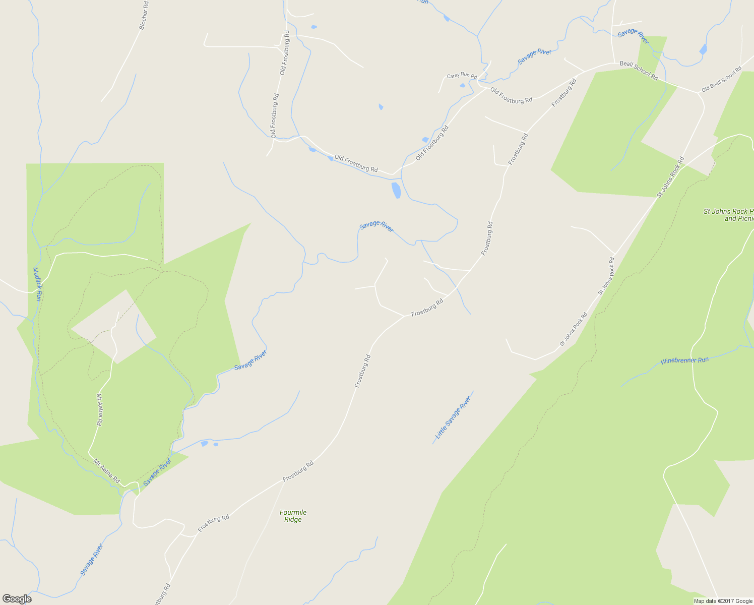 map of restaurants, bars, coffee shops, grocery stores, and more near 2031 Frostburg Road in Frostburg