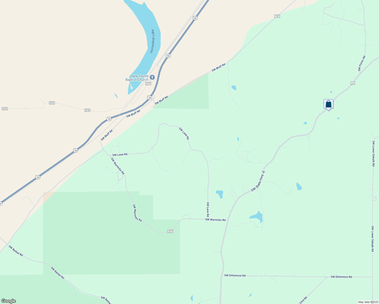 map of restaurants, bars, coffee shops, grocery stores, and more near 3260 Southwest Lane Road in Saint Joseph