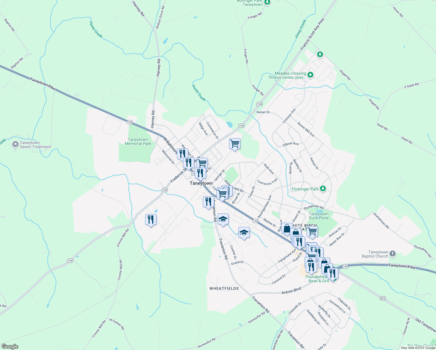 43 Street, Taneytown MD Walk Score