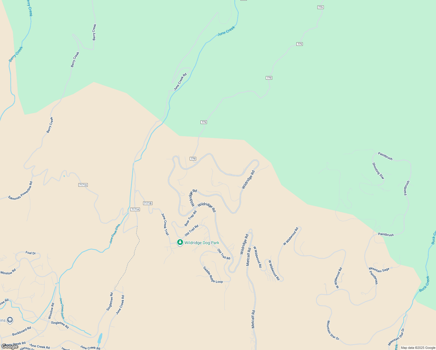 map of restaurants, bars, coffee shops, grocery stores, and more near 5170 Long Sun Ln in Edwards