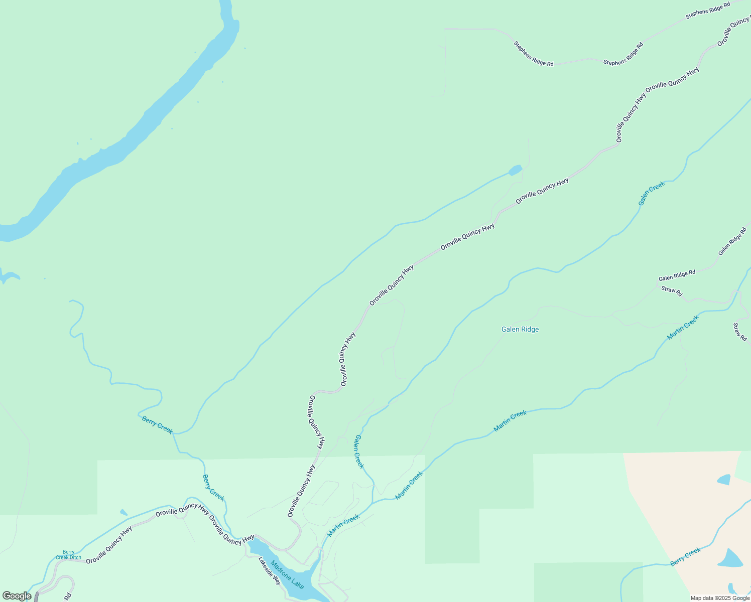 map of restaurants, bars, coffee shops, grocery stores, and more near 2 Seminole Drive in Berry Creek
