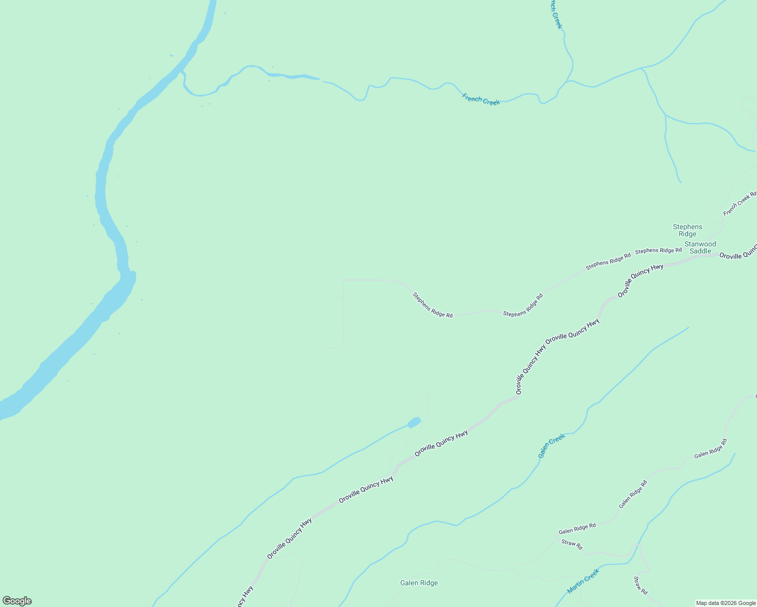 map of restaurants, bars, coffee shops, grocery stores, and more near 67 Stephens Ridge Road in Berry Creek