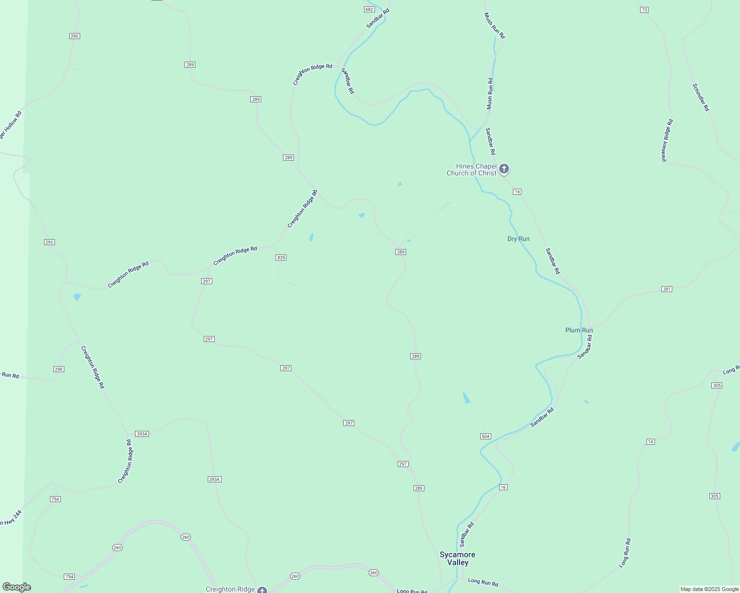 map of restaurants, bars, coffee shops, grocery stores, and more near 40001-40443 Township Highway 289 in Lewisville
