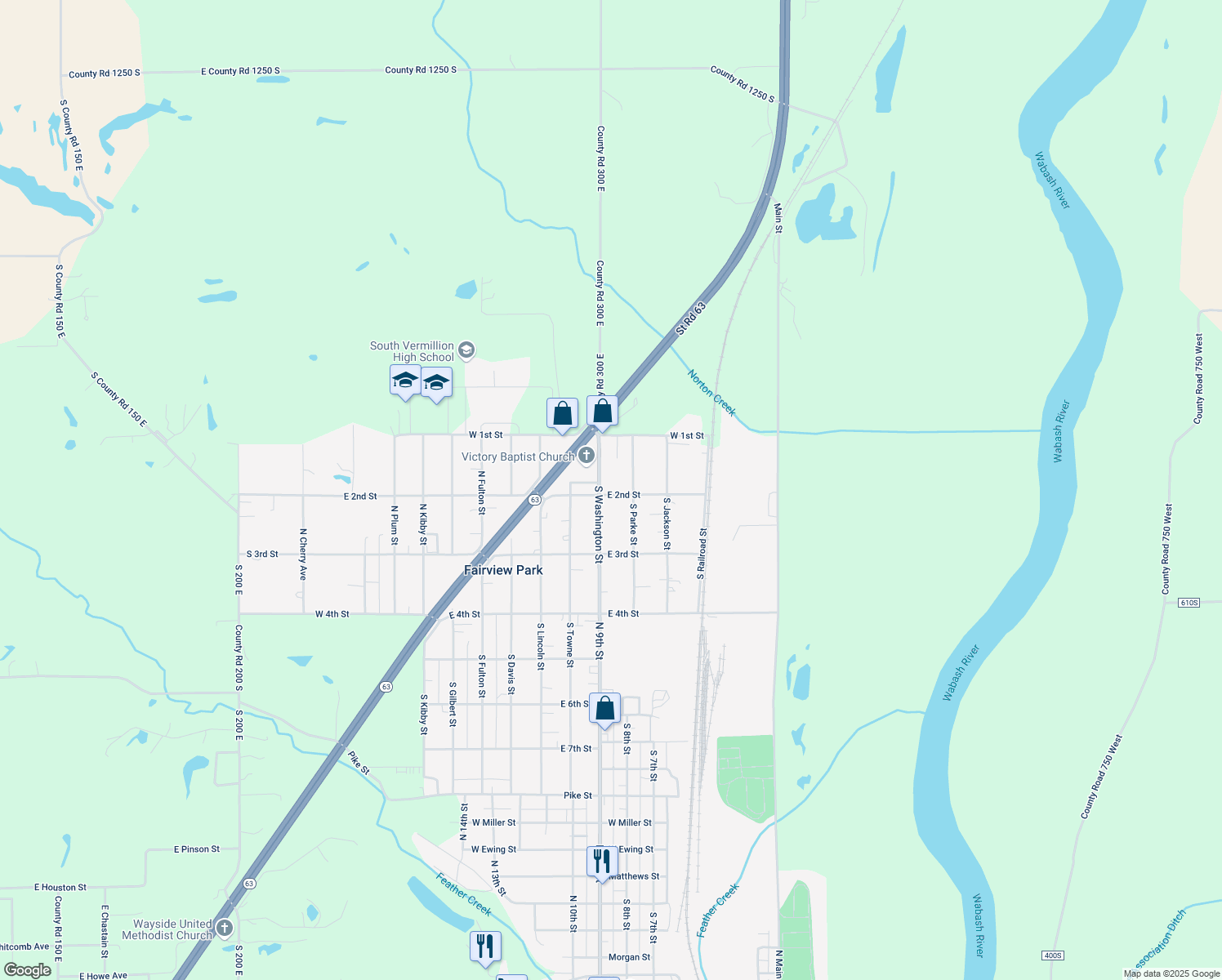 map of restaurants, bars, coffee shops, grocery stores, and more near 348 East 2nd Street in Clinton