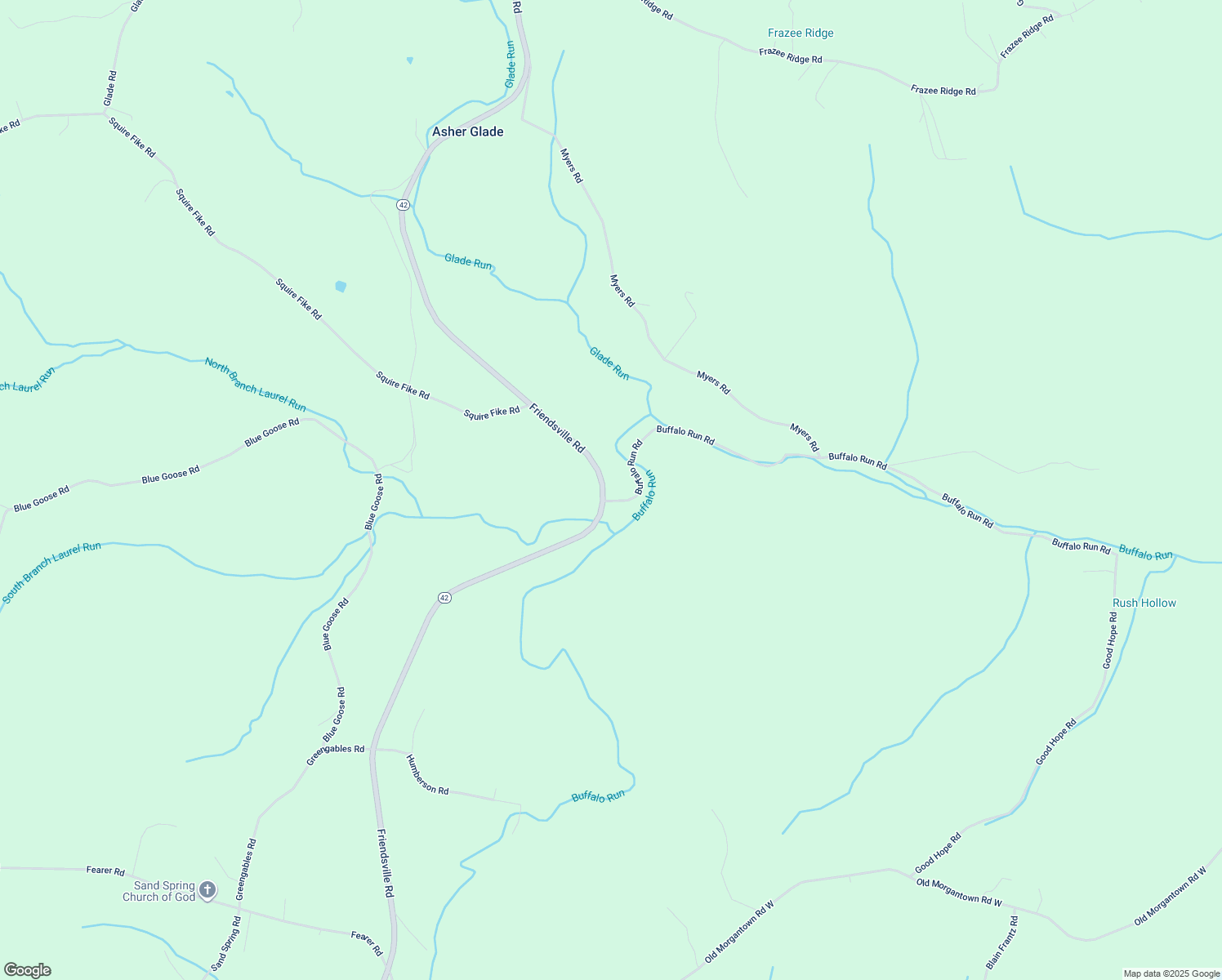 map of restaurants, bars, coffee shops, grocery stores, and more near 12376 Friendsville Rd in Friendsville