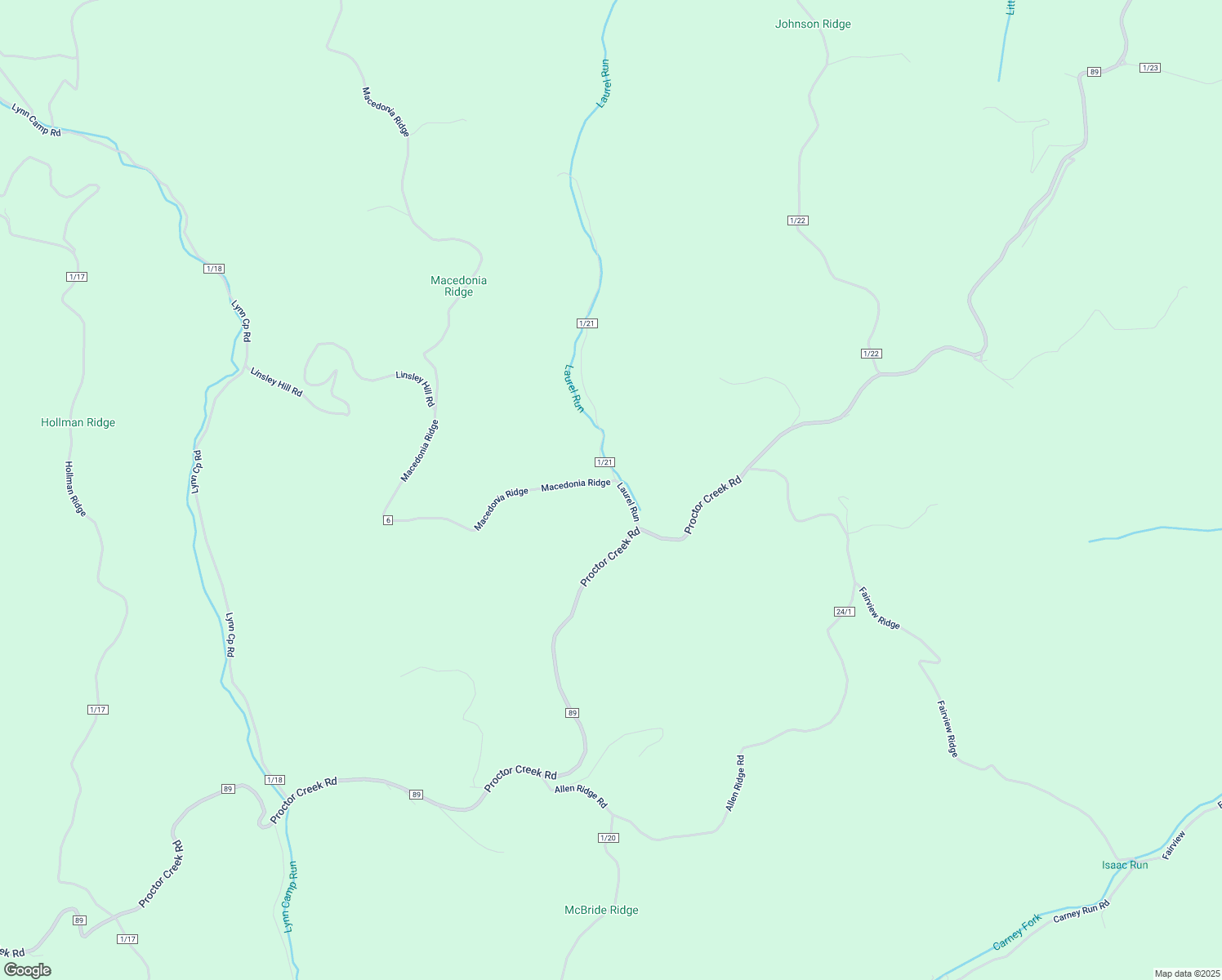 map of restaurants, bars, coffee shops, grocery stores, and more near 173 Macedonia Ridge in New Martinsville
