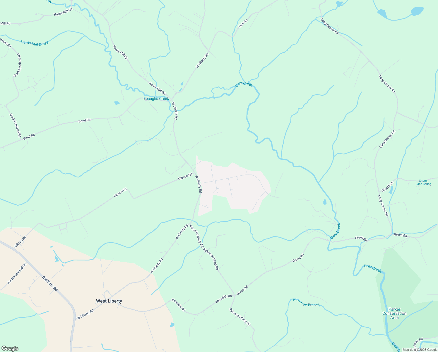 map of restaurants, bars, coffee shops, grocery stores, and more near 2714 Anderson Road in White Hall