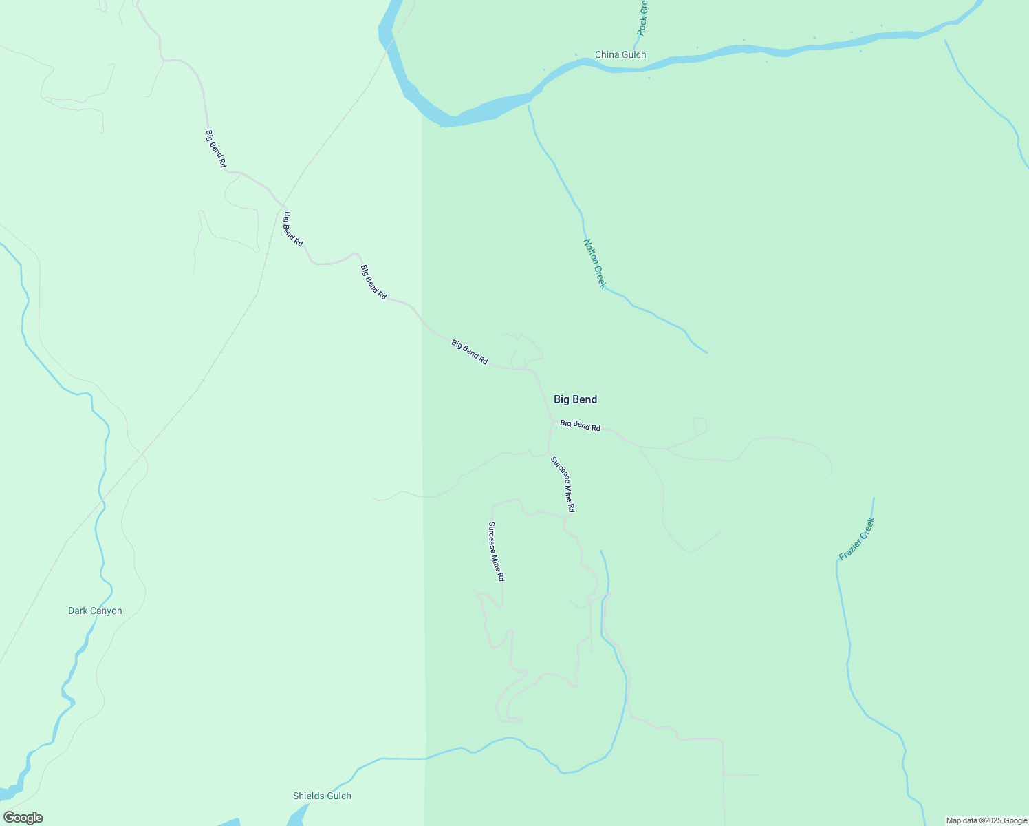 map of restaurants, bars, coffee shops, grocery stores, and more near Little Bend Court in Butte County