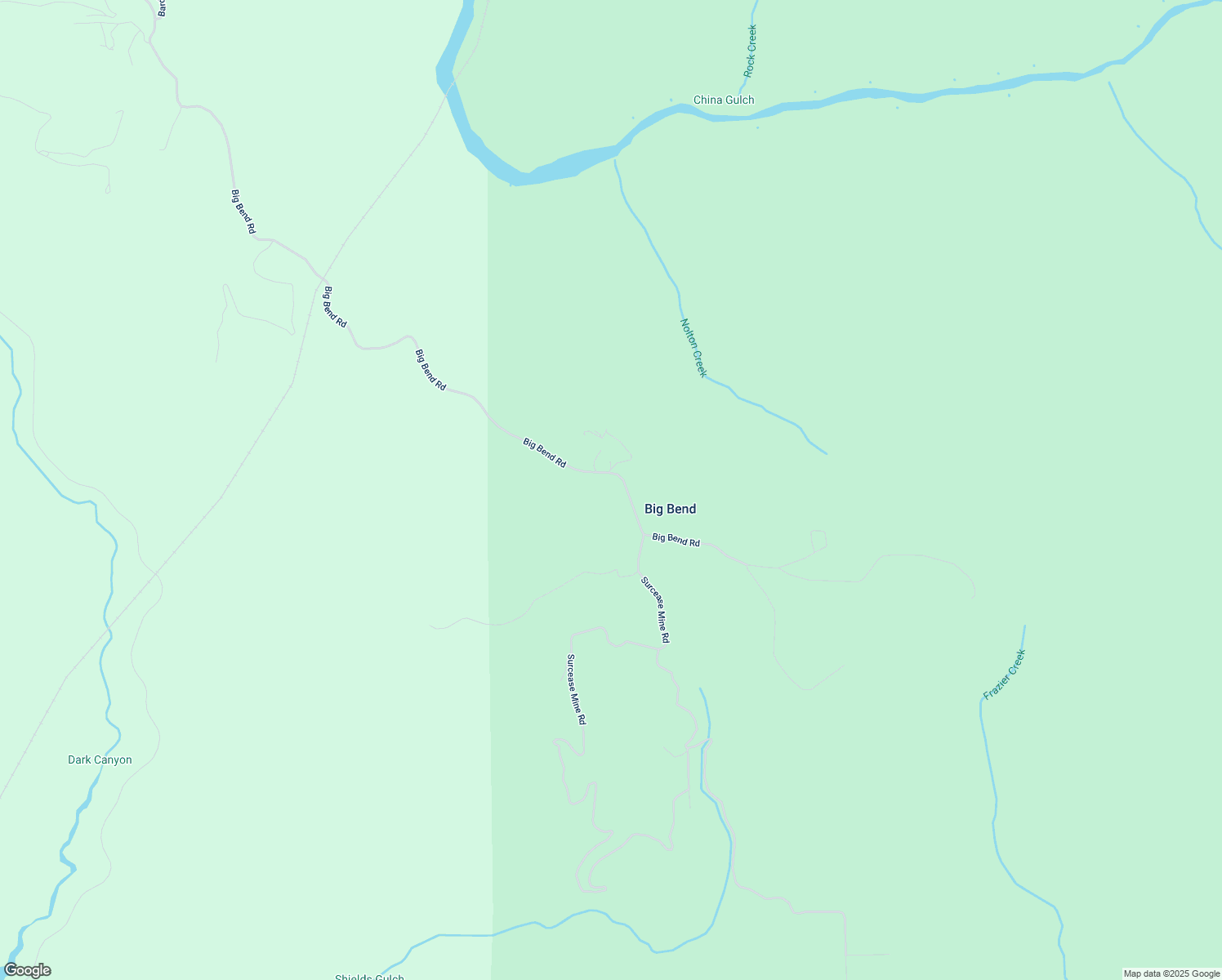 map of restaurants, bars, coffee shops, grocery stores, and more near 5048 Big Bend Road in Oroville