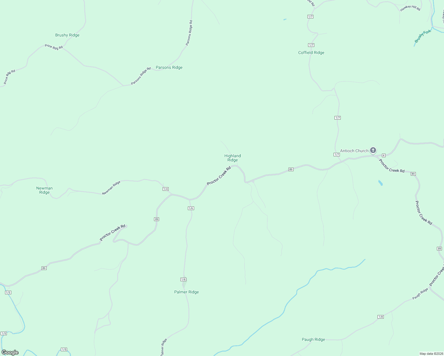 map of restaurants, bars, coffee shops, grocery stores, and more near 4802 Proctor Creek Road in Proctor