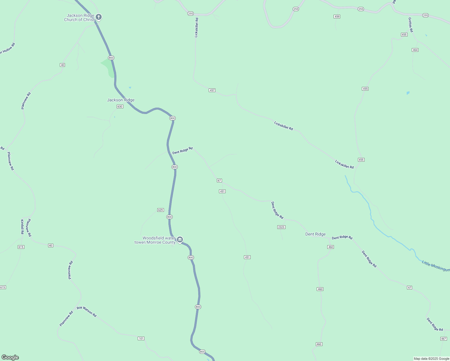 map of restaurants, bars, coffee shops, grocery stores, and more near 41048 Dent Ridge Road in Woodsfield
