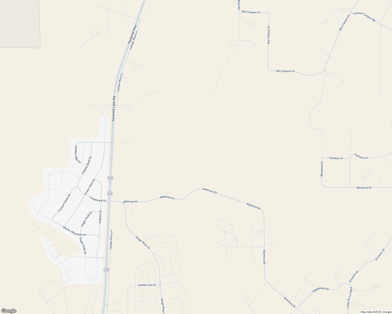 map of restaurants, bars, coffee shops, grocery stores, and more near 430 Alamosa Drive in Sparks