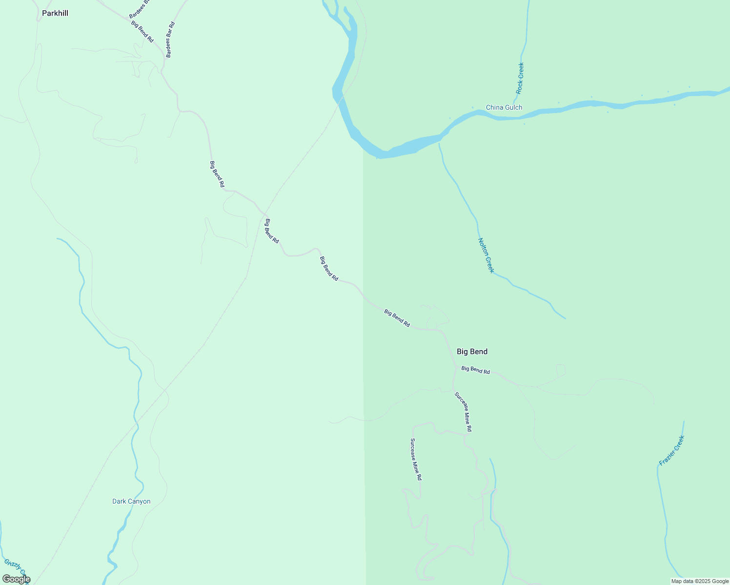 map of restaurants, bars, coffee shops, grocery stores, and more near 4939 Big Bend Road in Oroville